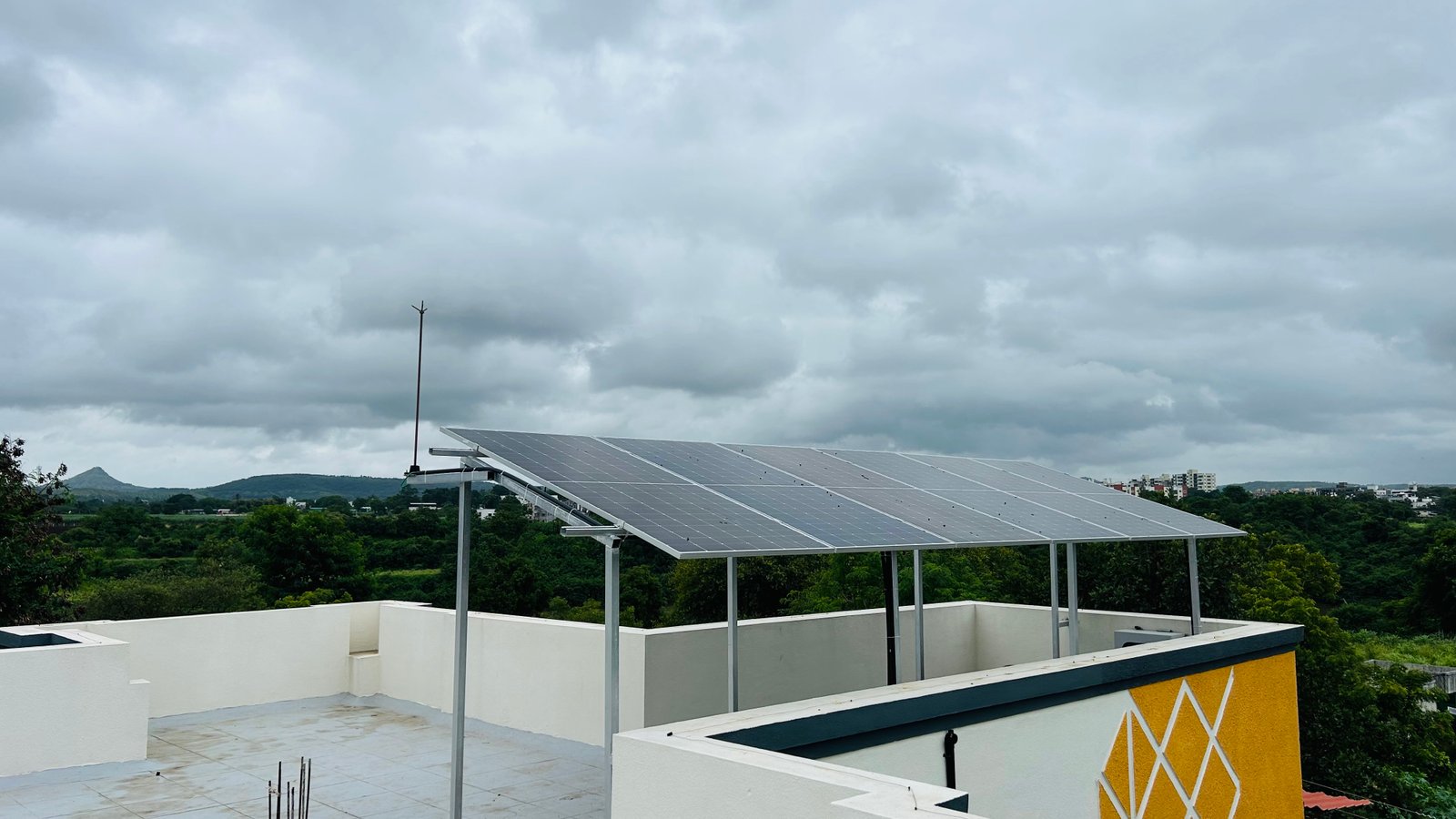 On-grid solar system installation in Pune and Rajgurunagar